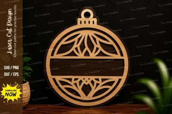 Create H1 From Round Ornament Frame Laser Cut SVG MAXIMUM 60 CHARACTERS with Rules Natural, not keyword stuffing, Plain text title only, no list, no explanation, no quotes, no markdown