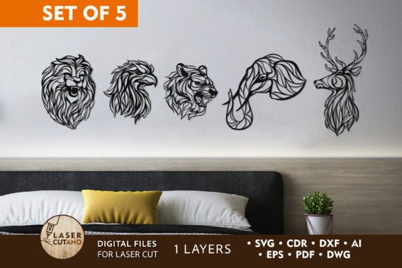 Create Stunning Animal Art with Laser Cut Templates